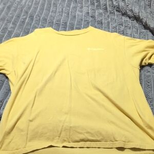 Columbia Soft Yellow Tee